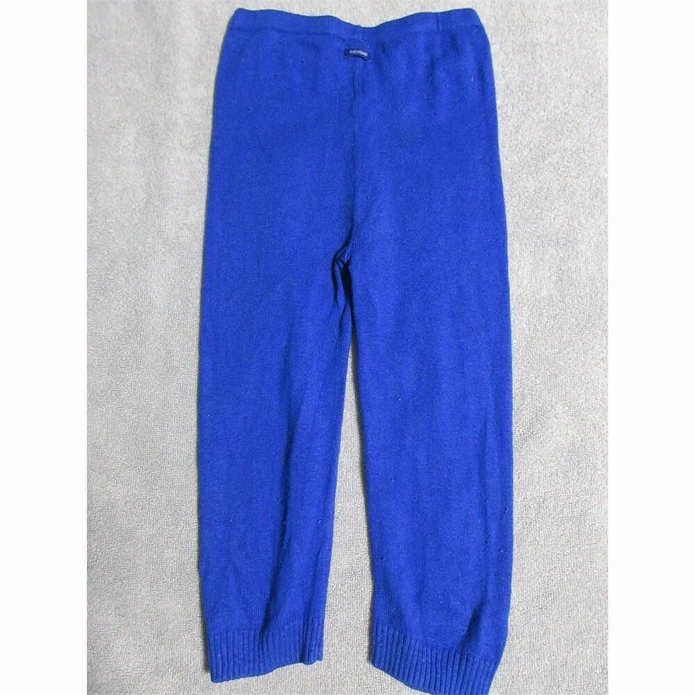 BabyGap Toddler Pull-On Sweatpants 18-24 Months Royal Blue Knit Ribbed